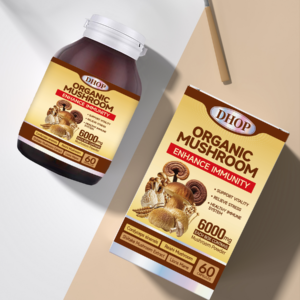 DHOP- Mushroom Complex Extract Hard Capsules (English Edition)